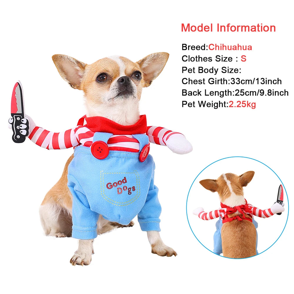 Funny Dog Clothes Halloween Costume, Pet Apparel