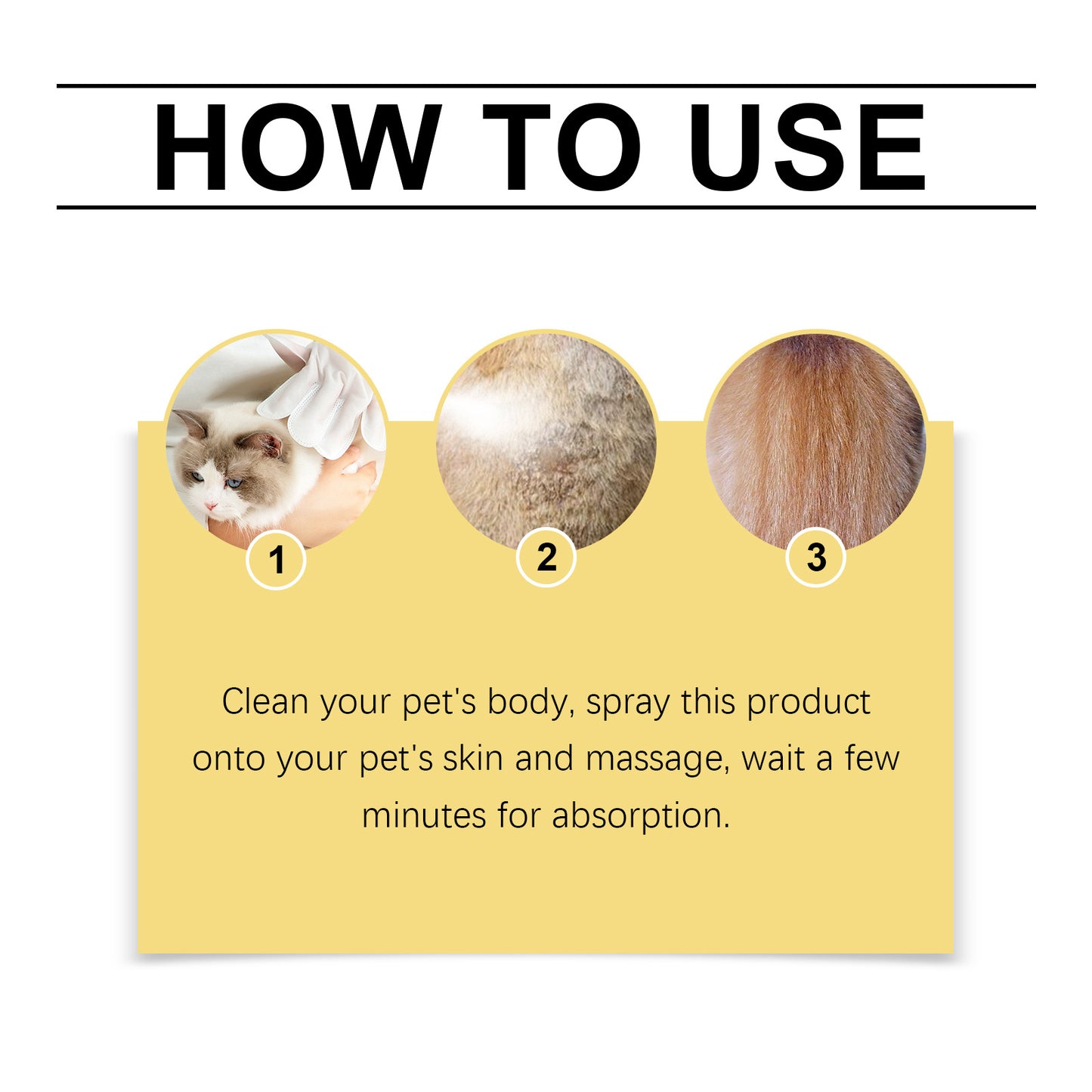 Pet Skin Relief Spray – Flea & Lice Treatment for Dogs/Cats | Soothes Wounds, Stops Itching & Licking