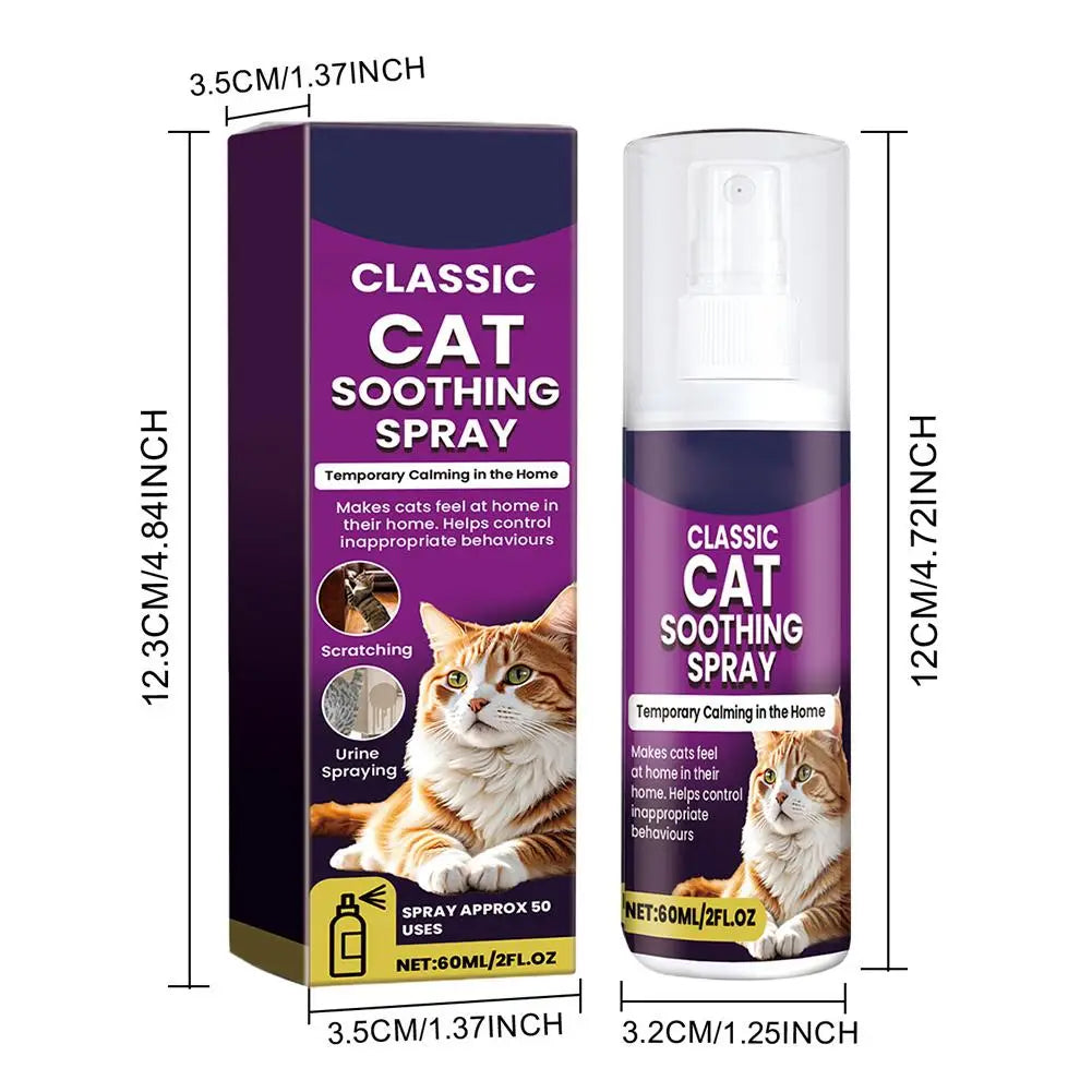 Cat Calming Spray Soothing Emotions, Reduce Pet Anxiety