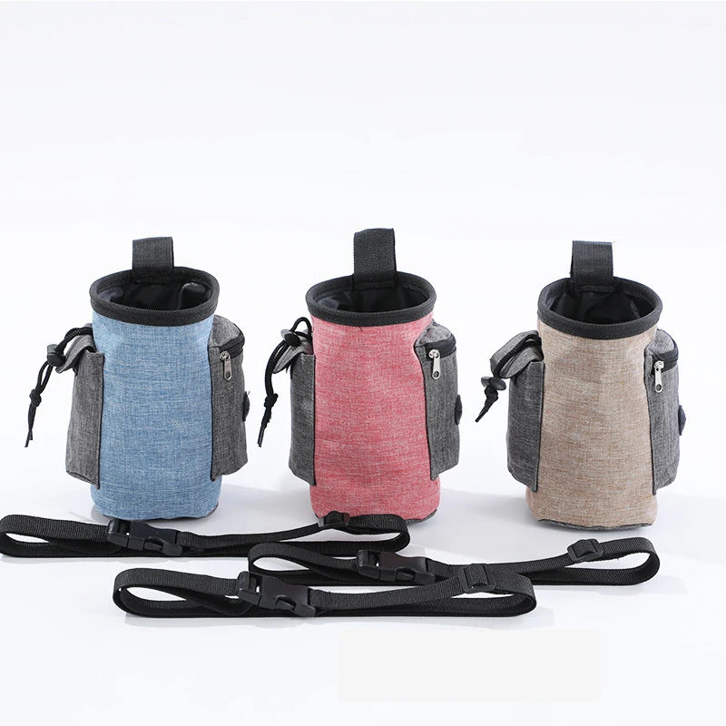 Portable Pet Training and Feeding Pouch