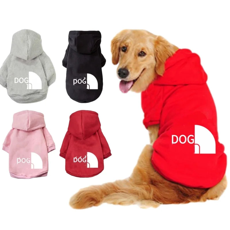 "Cozy Autumn Hoodie for Dogs – Puppy Sweater & Pet Costume Apparel"