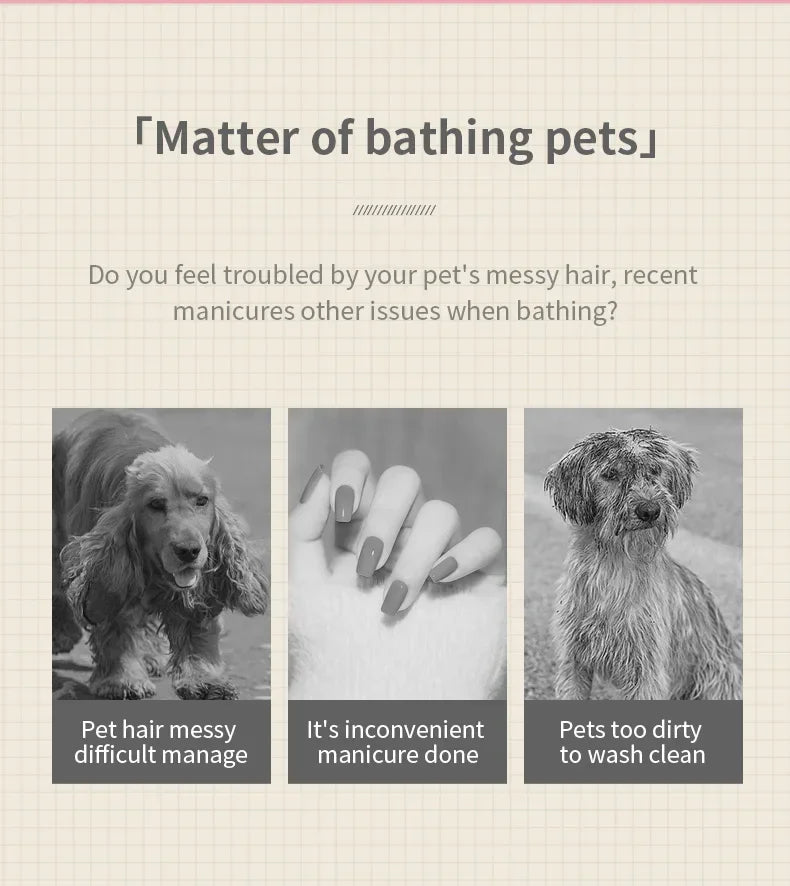 Steam Pet Brush Spray 3-in-1 Massage For Dog/Cat