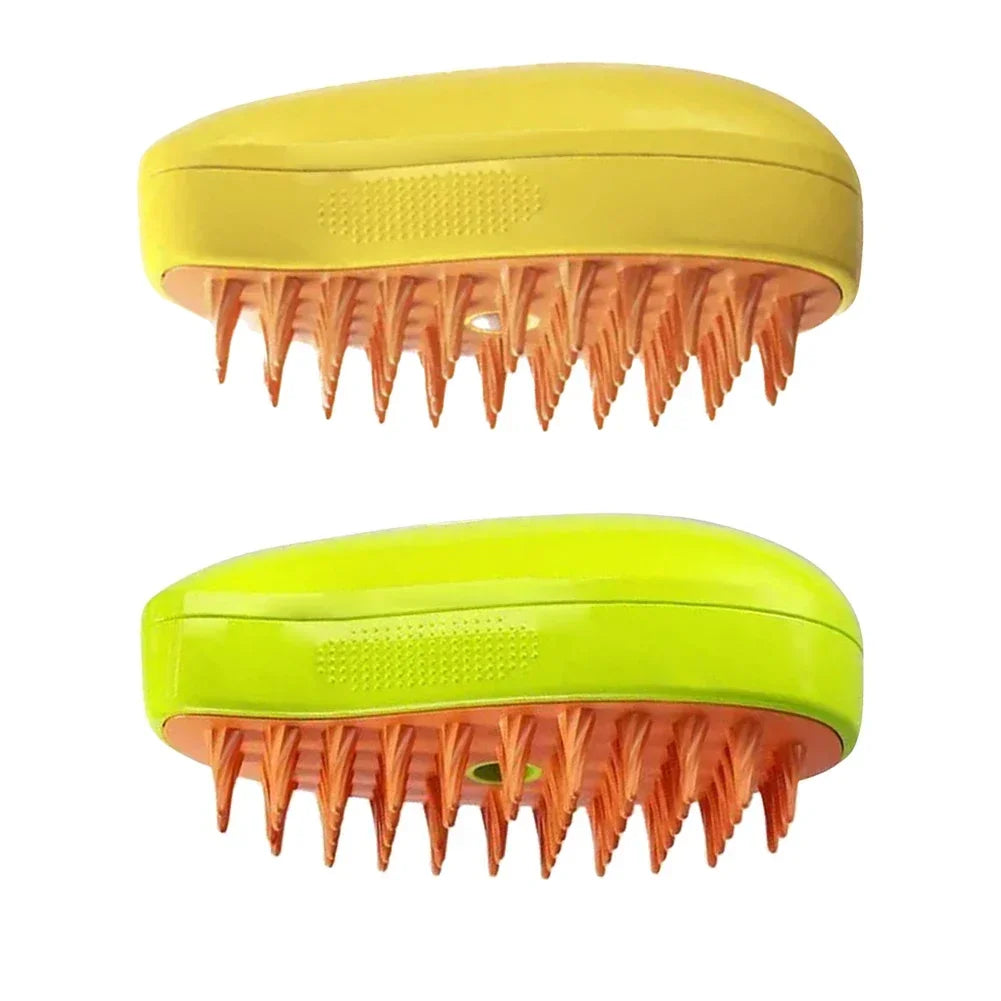Steam Pet Brush Spray 3-in-1 Massage For Dog/Cat