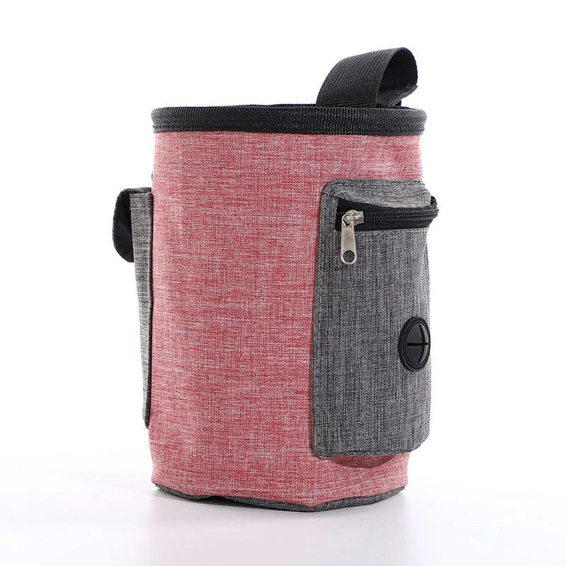 Portable Pet Training and Feeding Pouch