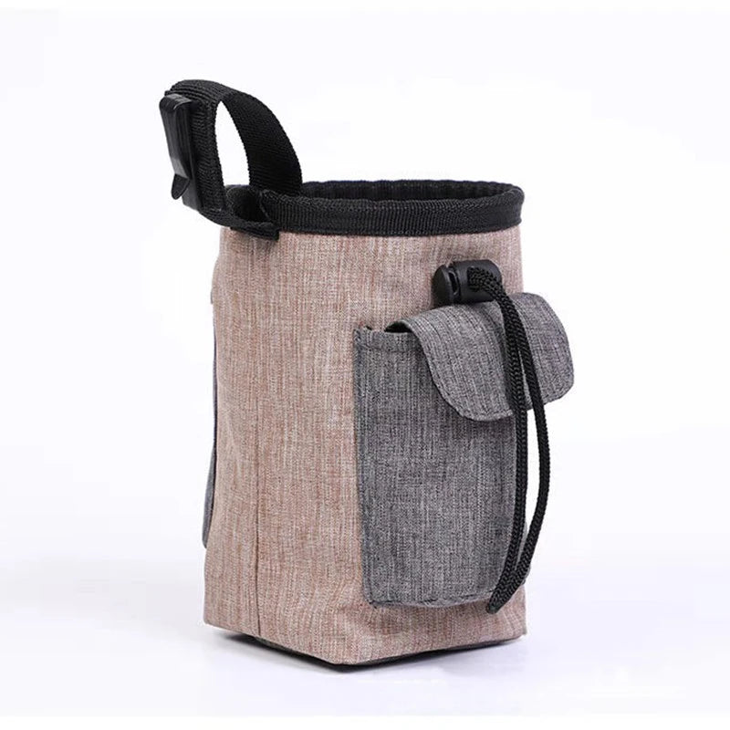 Portable Pet Training and Feeding Pouch