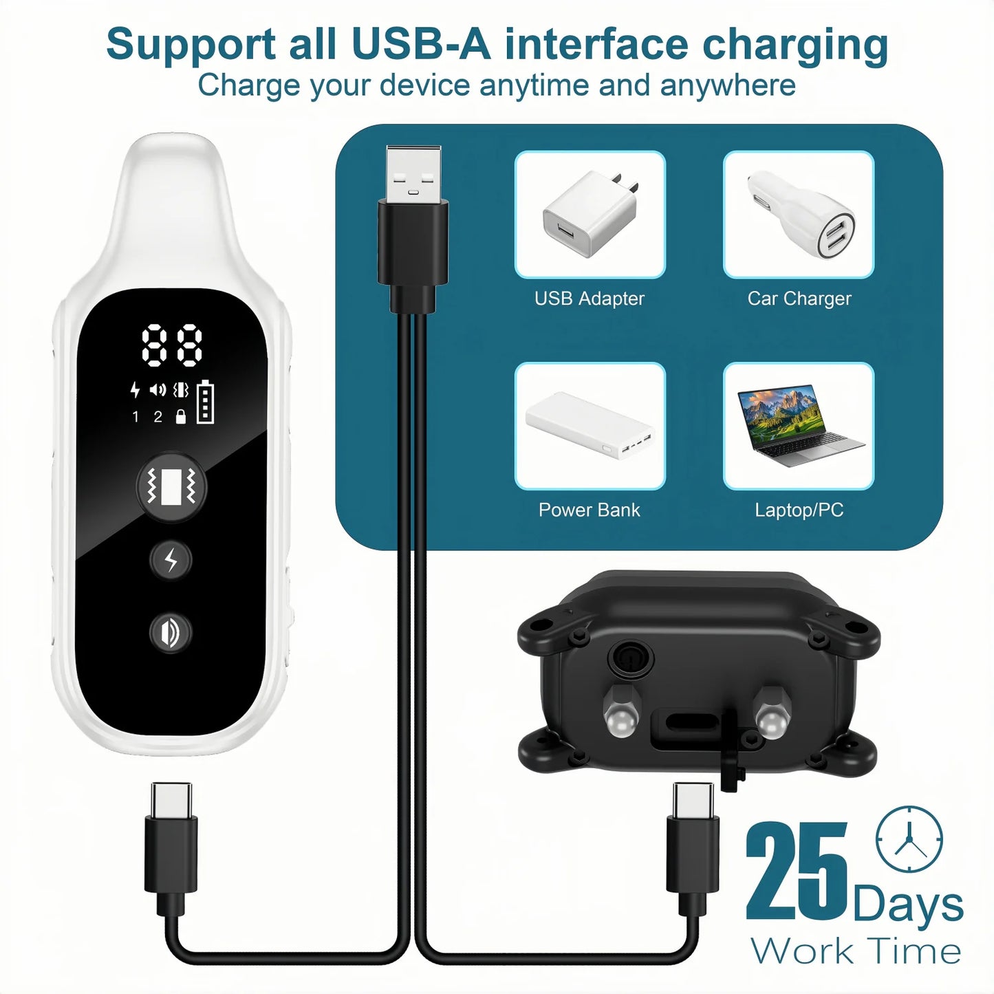 Digital Dog Training Collar Rechargeable