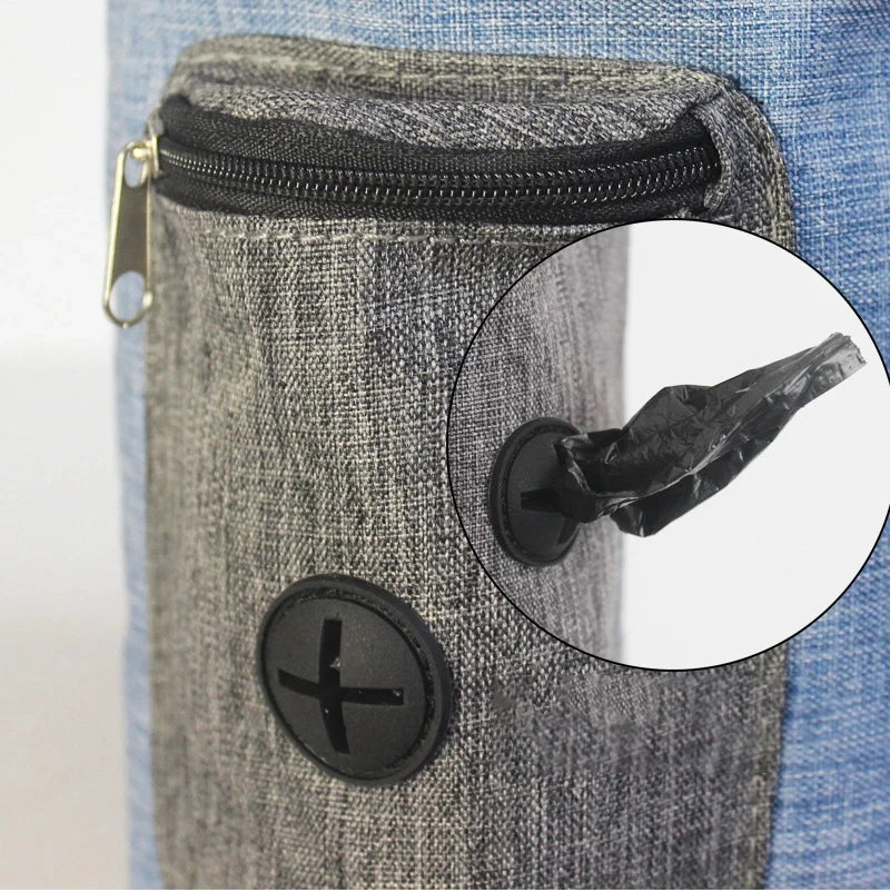 Portable Pet Training and Feeding Pouch