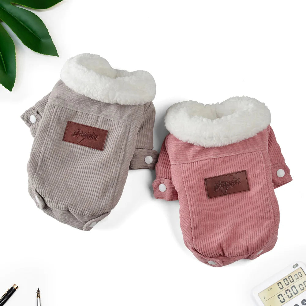 Fleece Winter Dog Jacket