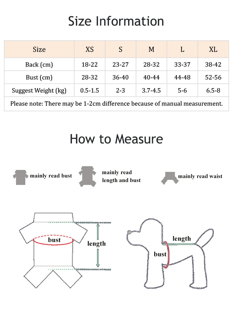 "Plush Fleece Pet Jumpsuit – Warm Four-Legged Puppy/Dog Costume"