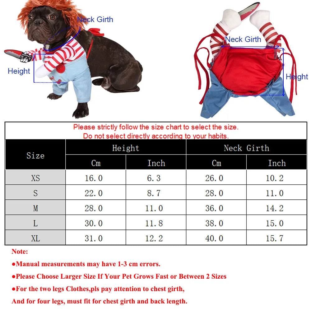 Funny Dog Clothes Halloween Costume, Pet Apparel