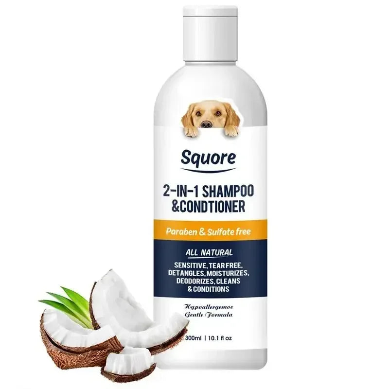 For Dog Sensitive Skin with PH Balanced Natural Moisturizing Shampoo And Conditioner 2 In 1