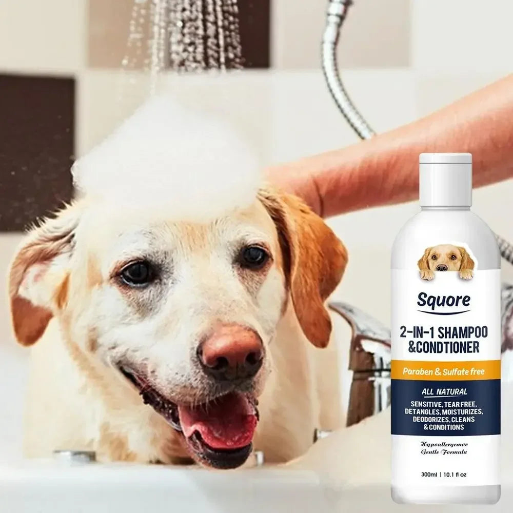 For Dog Sensitive Skin with PH Balanced Natural Moisturizing Shampoo And Conditioner 2 In 1