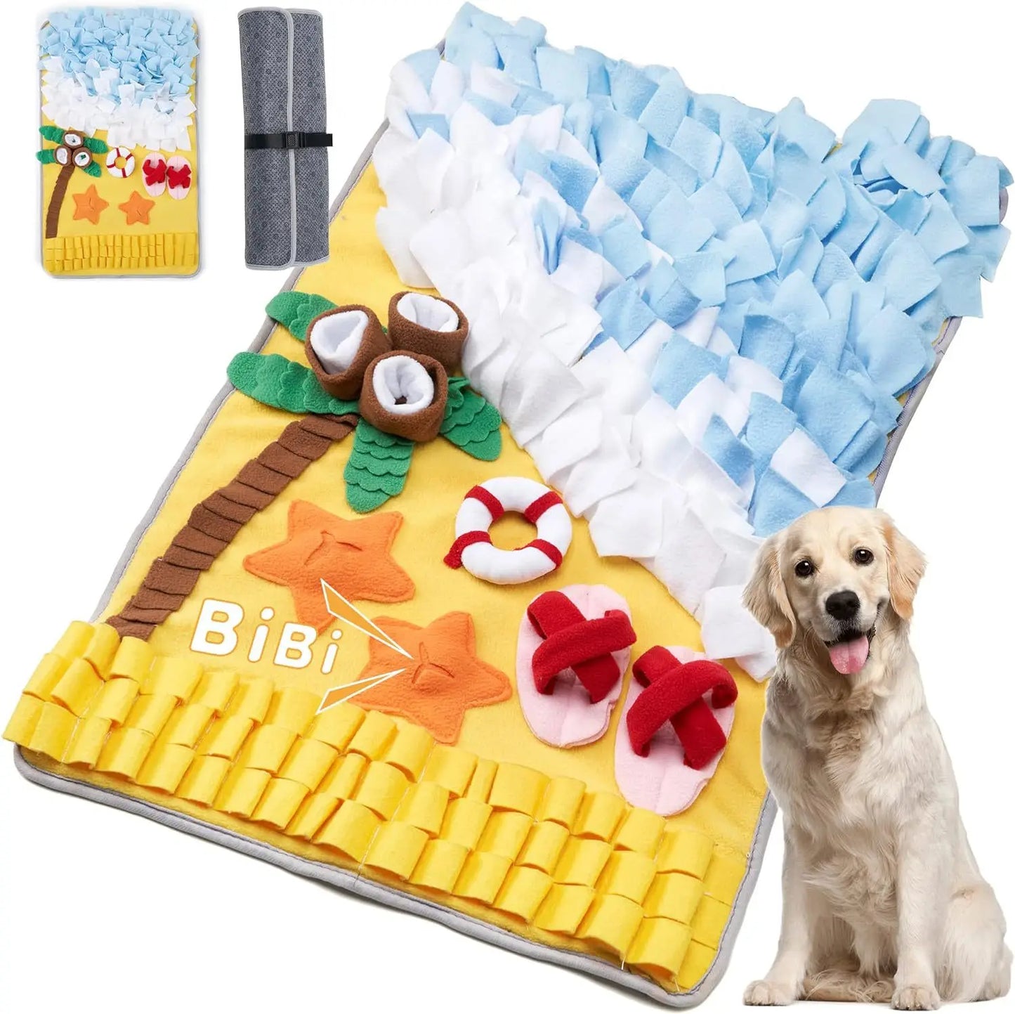 Dog Snuffle Mat for Training & Slow Feeding