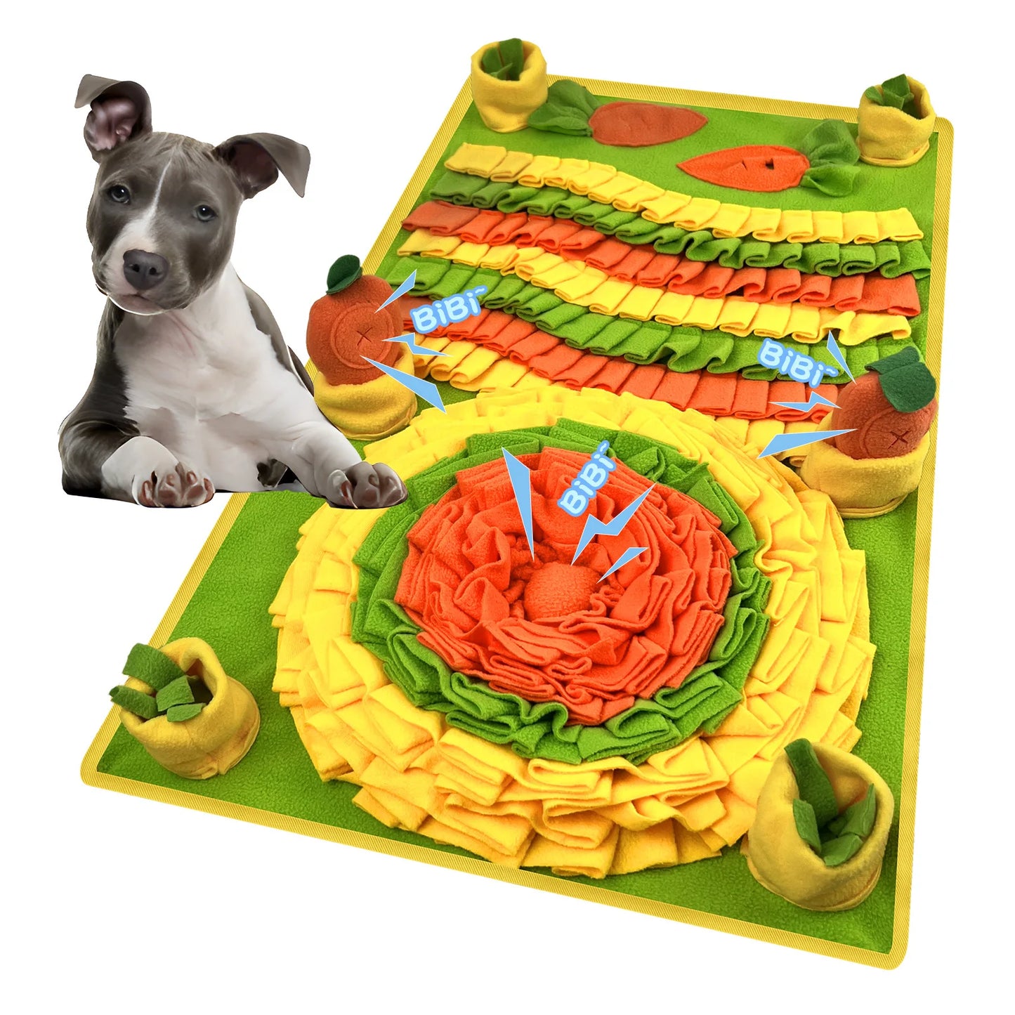 Dog Snuffle Mat for Training & Slow Feeding