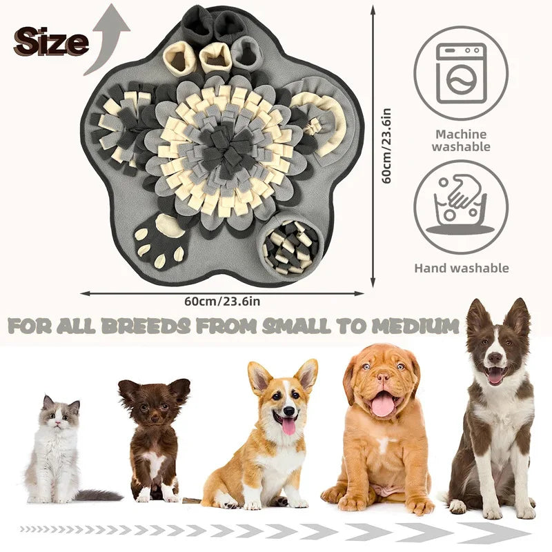 Dog Snuffle Mat for Training & Slow Feeding