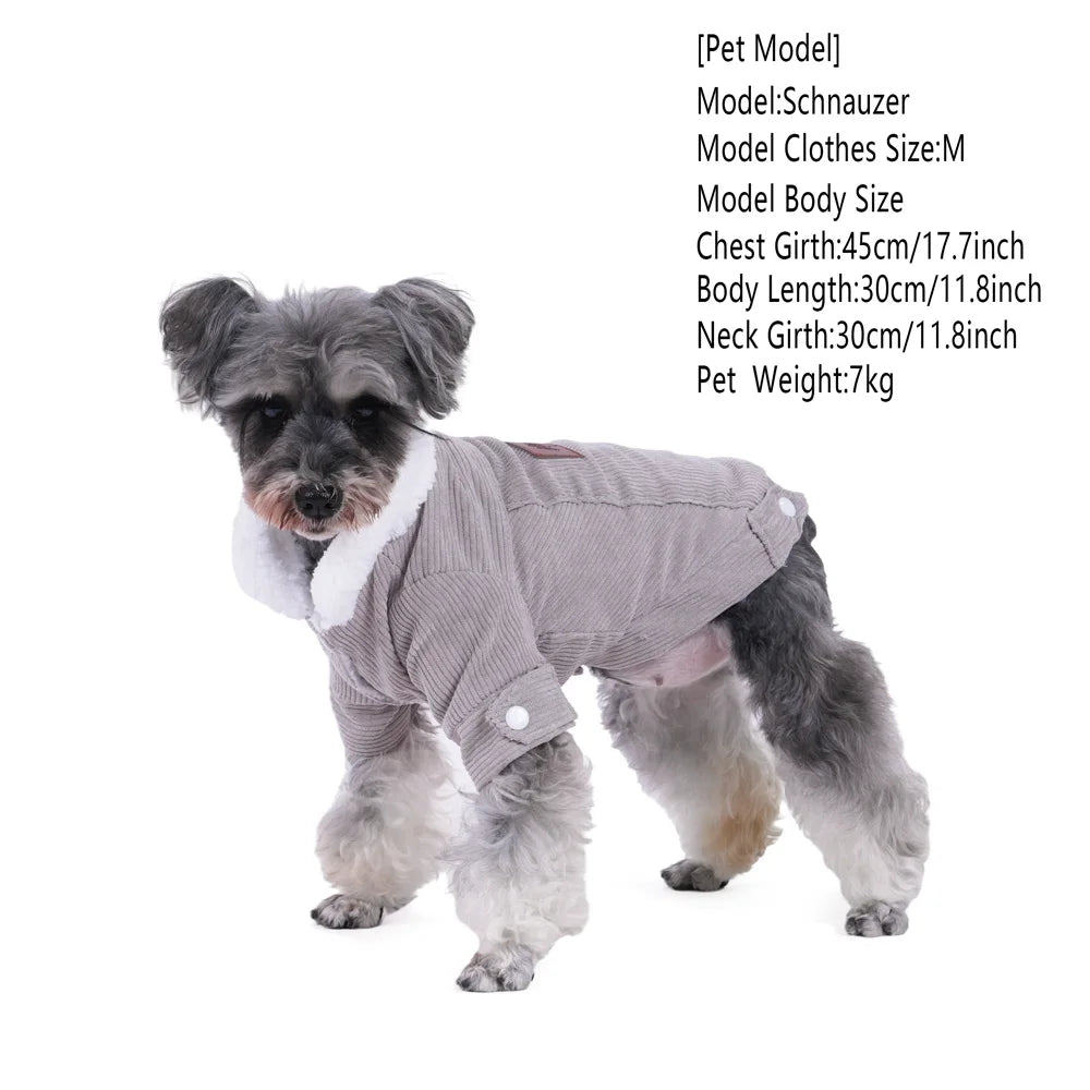 Fleece Winter Dog Jacket