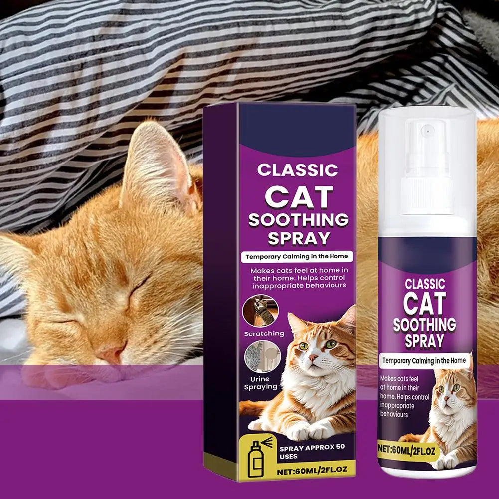 Cat Calming Spray Soothing Emotions, Reduce Pet Anxiety