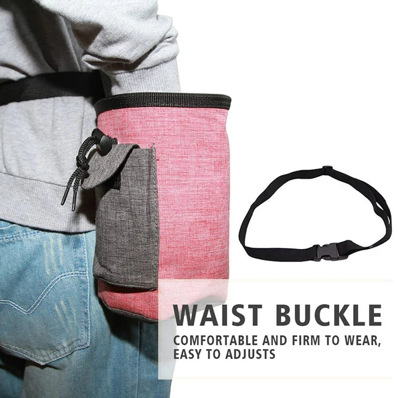 Portable Pet Training and Feeding Pouch