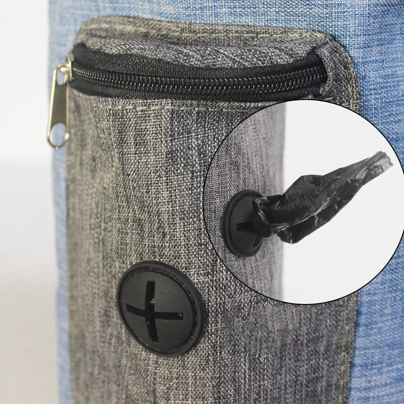 Portable Pet Training and Feeding Pouch